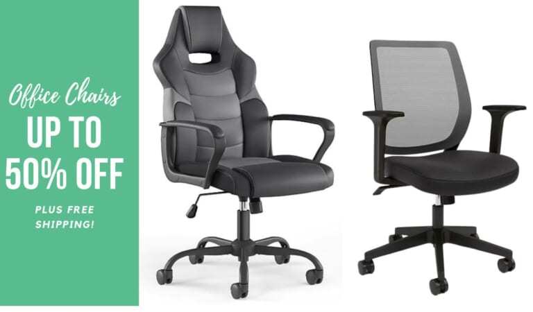 Staples | Office Chairs 50% Off Or More!