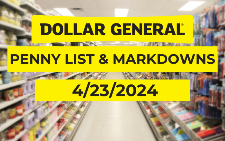 Dollar General Penny List - 4-23-2024