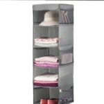 Hanging Closet Organizer, 5-Shelf