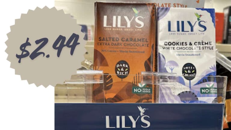 $2.44 Lily’s Chocolate Bars at CVS