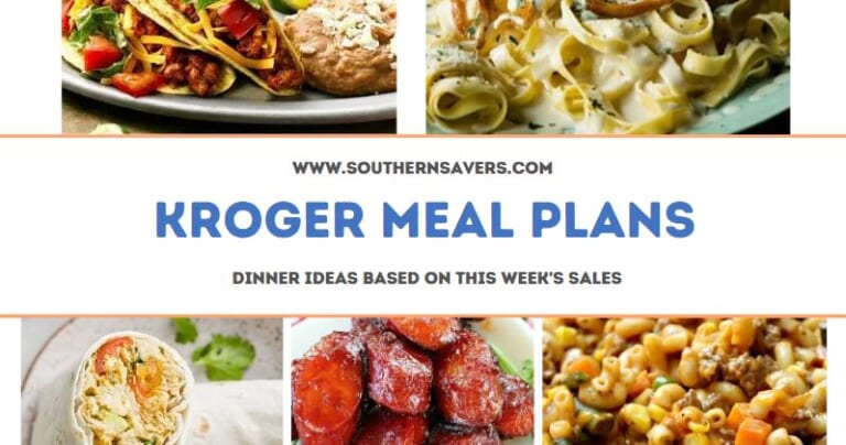 kroger meal plans